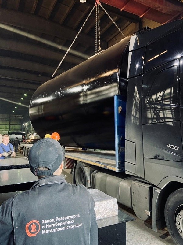 Пожарный резервуар стальной РГС-50 м3