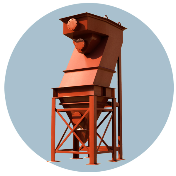 Пластинчатый сгуститель