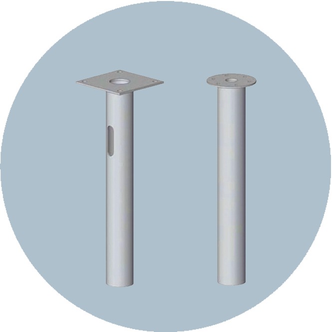 Закладные детали фундамента ФМ 0,426