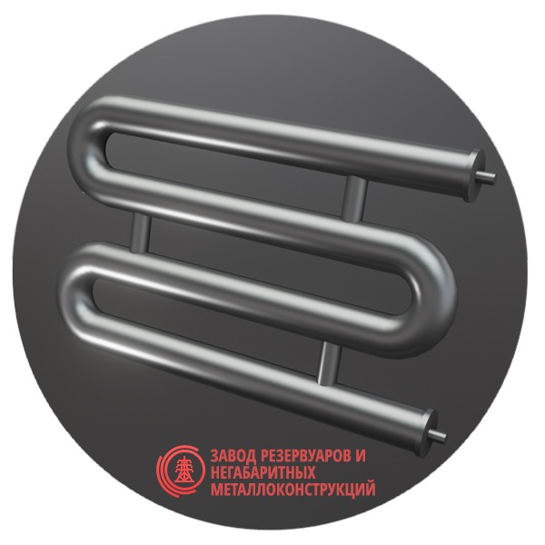 Регистры отопления четырехрядные РЗП-4x108x3.0-3000 мм