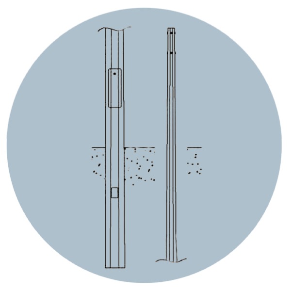 Опора освещения ОГК-3-5