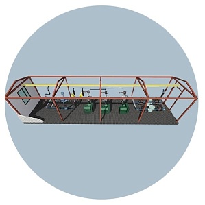 Насосная станция перекачки пропан-бутана сжиженного